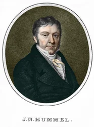 Jean Nepomucene (Jean-Nepomucene) Hummel (Johann Nepomuk Hummel) (1778-1837). Pianista e compositore austriaco