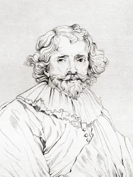 Johannes Vorstermans, 1643 circa – 1700 circa. Da The Historic Gallery of Portraits and Paintings, pubblicato nel 1808.