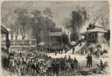 Viaggio di Napoleone III (1808-1883) e dell