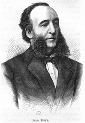 Jules Ferry (1832-1893), politico francese.