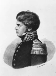 Jules Poret de Blosseville. Esploratore, marinaio e geografo francese. 1802-1833.