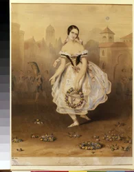 La ballerina italiana Fanny Cerrito