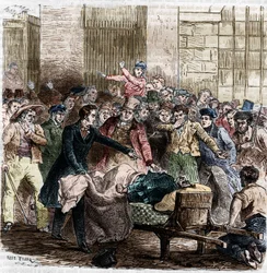 Il colera, Parigi, aprile 1832.