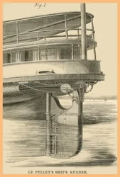 Timone della nave Le Pelleys