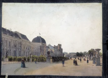 Les Tuileries - in "Views of Paris for Panoptic Polyorama", circa 1850