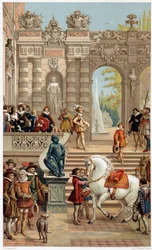 Luigi XIII alla corte, all