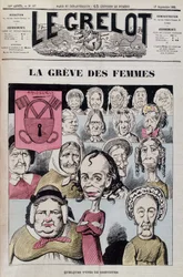 Louise Michel guida uno sciopero di donne