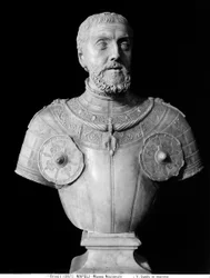 Busto in marmo di Carlo V
