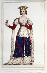 Maria di Berry (1367-1434). Contessa di Clermont e Alvernia