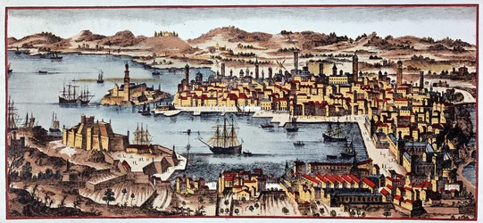 Marsiglia nel 1680 - B.N.