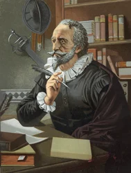 Miguel de Cervantes, scrittore spagnolo (1547-1616) da 