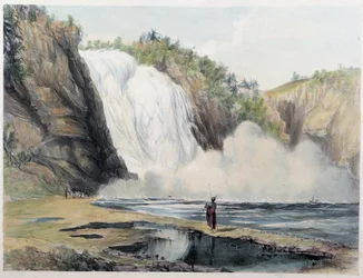 Cascate di Montmorency, Canada - in "Smyth