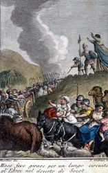 Mosè guidò il popolo ebraico nel deserto di Socot per lungo tempo.