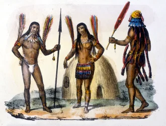Indiani Mundrucu e Jivaros in Ecuador