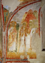 Affreschi nella chiesa del monastero benedettino di Lambach, Alta Austria (affresco)