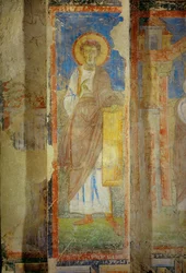 Affreschi nella chiesa del monastero benedettino di Lambach, Alta Austria (affresco)