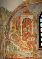 Affreschi nella chiesa del monastero benedettino di Lambach, Alta Austria (affresco)
