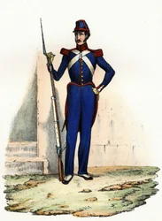 Guardia Nazionale o Milizia Africana di Algeri, creata nel 1830 dal generale Clausel dell