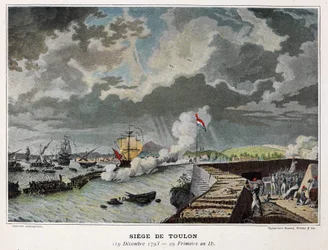 Battaglia navale: Assedio di Tolone 19/12/1793 - in "Le battaglie navali di Napoleone"