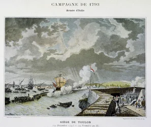 Battaglia navale: Assedio di Tolone nel 1793 - in "Le battaglie navali di Napoleone"