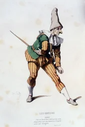 Nivelet in "les contens" (di Odet de Turnèbe nel 1584), in "Il teatro francese nel XVI e XVII secolo anteriore a Molière" di Edouard Fournier