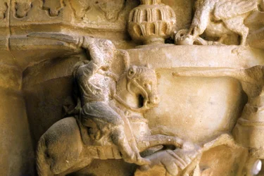 Arte normanna a Monreale (Sicilia): capitelli del Chiostro dei Benedettini