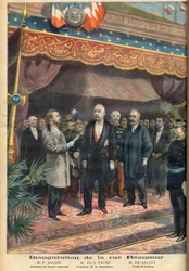 Apertura della Rue Reaumur, Parigi