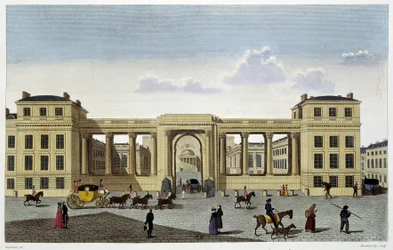 Palais de la Chambre des députés, circa 1820 - in 