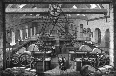 Fabbricazione della carta nel XIX secolo
