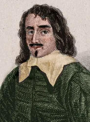 Ritratto di Adam Billaut, detto Maestro Adam (1602-1662) falegname, poeta e cantautore francese. Incisione del 1896.