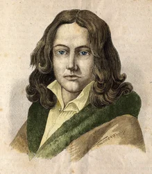 Ritratto di Adelbert de Chamisso (1781 - 1838) - in "Les Contemporains", n.d. fine XIX secolo