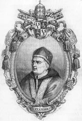Ritratto di Alessandro VI (1431-1503).