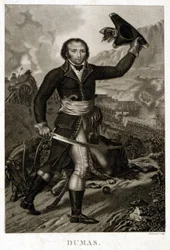 Ritratto di Alexandre Davy Dumas (1762-1806), padre di Alexandre Dumas Padre