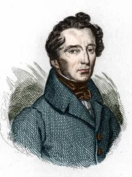 Ritratto di Alphonse de Lamartine, poeta francese