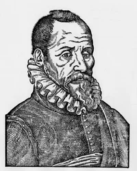 Ritratto di Ambroise Paré (1509-1590), chirurgo francese
