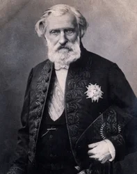 Ritratto di Ambroise Thomas (incisione da foto)