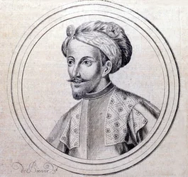 Ritratto di Amedeo V di Savoia detto Il Grande (1249 - 1324) in 
