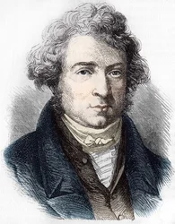 Ritratto di André Marie Ampère (1775-1836), fisico francese