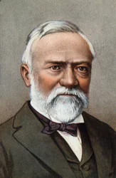 Ritratto di Andrew Carnegie .