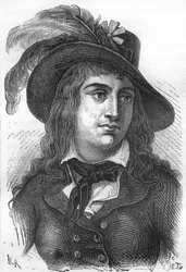 Ritratto di Anne Josèphe Terwagne, conosciuta come Théroigne de Méricourt (1762-1817), rivoluzionaria francese