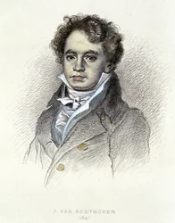 Ritratto di Beethoven (1814) - incisione