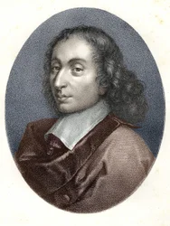 Ritratto di Blaise Pascal (incisione del XIX secolo)
