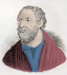 Ritratto di Carneade (219-128 a.C.) filosofo greco