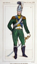 Ritratto di Charles Ferdinand de Bourbon (Duca di Berry) 1778 -1820.