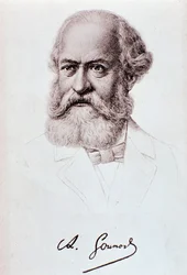 Ritratto di Charles Gounod (1818-1893) compositore inglese