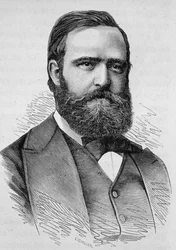 Ritratto di Clément Duvernois. Incisione della fine del XIX secolo in 