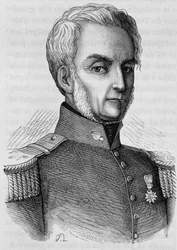 Ritratto di Courtais. Incisione della fine del XIX secolo in “Histoire de France” di H. Martin