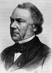 Ritratto di Delangle. Incisione della fine del XIX secolo in "Histoire de France" di H. Martin
