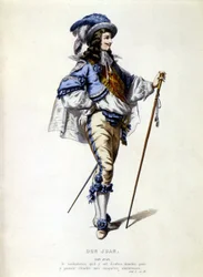 Ritratto di Don Giovanni in piedi, XIX secolo