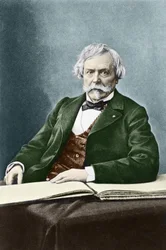 Ritratto di Edmond Huot de Goncourt, storico e scrittore francese